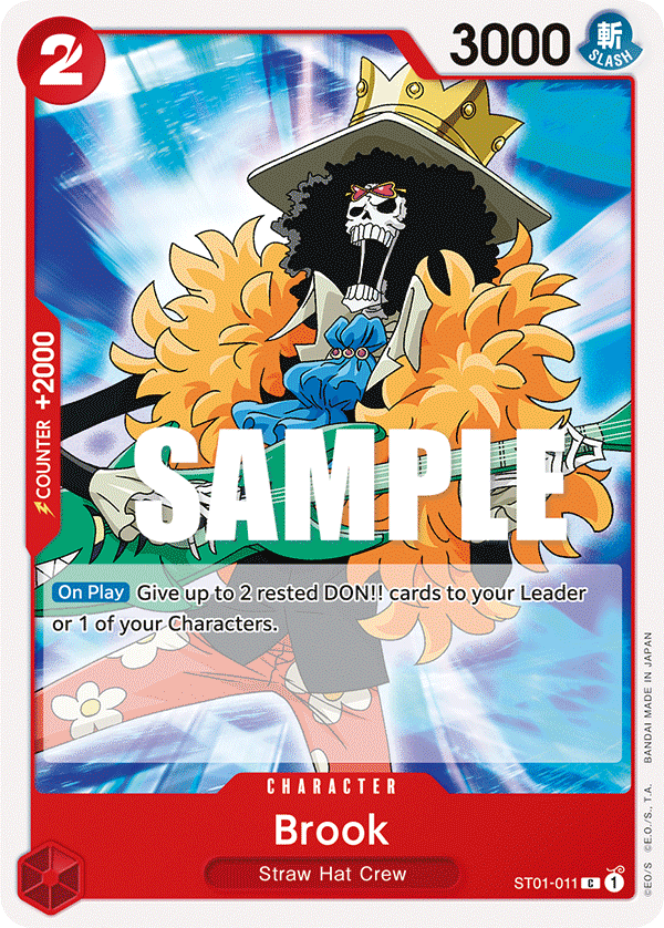 Brook [ST01-011] Starter Deck 01 - Straw Hat Crew