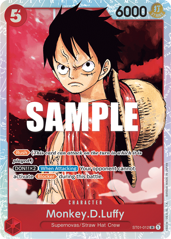 Monkey.D.Luffy [ST01-012] Starter Deck 01 - Straw Hat Crew