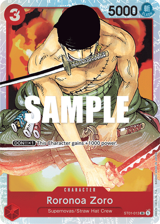 Roronoa Zoro [ST01-013] Starter Deck 01 - Straw Hat Crew