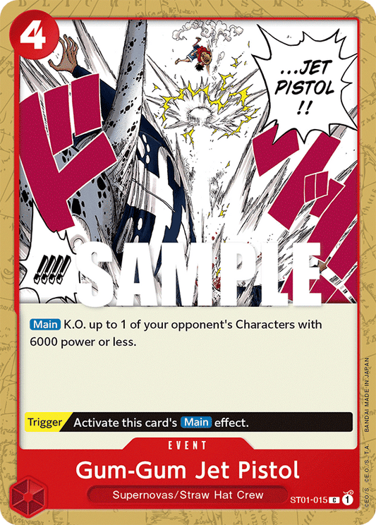 Gum-Gum Jet Pistol [ST01-015] Starter Deck 01 - Straw Hat Crew
