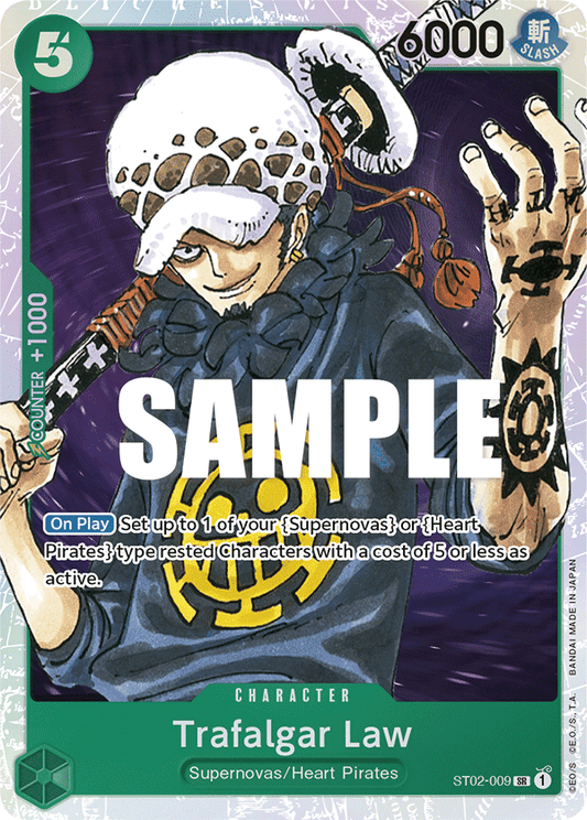 Trafalgar Law [ST02-009] Starter Deck 02 - Worst Generation