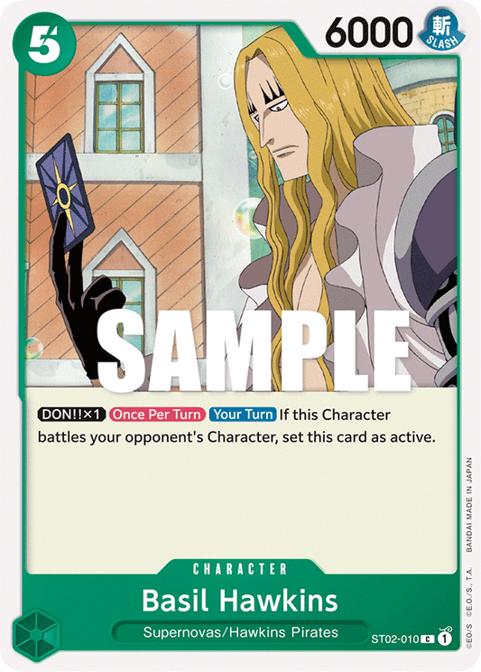 Basil Hawkins [ST02-010] Starter Deck 02 - Worst Generation