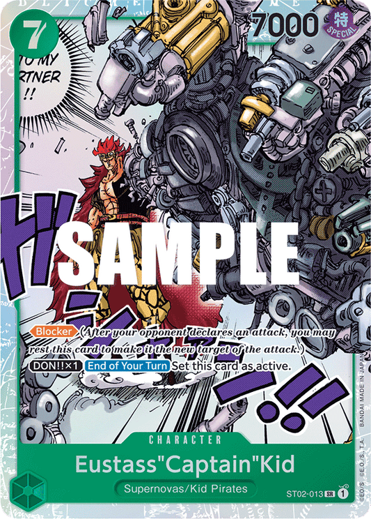 Eustass"Captain"Kid [ST02-013] Starter Deck 02 - Worst Generation
