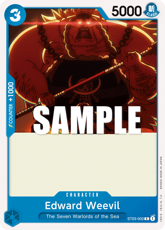 Edward Weevil [ST03-002] Starter Deck 03 - The Seven Warlords of the Sea