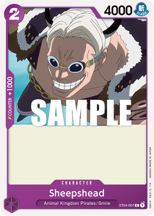 Sheepshead [ST04-007] Starter Deck 04 - Animal Kingdom Pirates