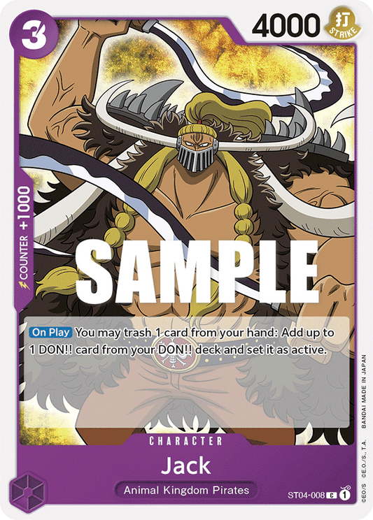 Jack [ST04-008] Starter Deck 04 - Animal Kingdom Pirates