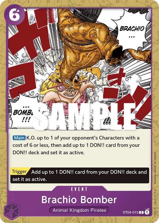 Brachio Bomber [ST04-015] Starter Deck 04 - Animal Kingdom Pirates