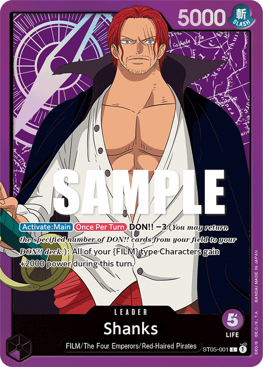 Shanks [ST05-001] Starter Deck 05 - One Piece Film Edition