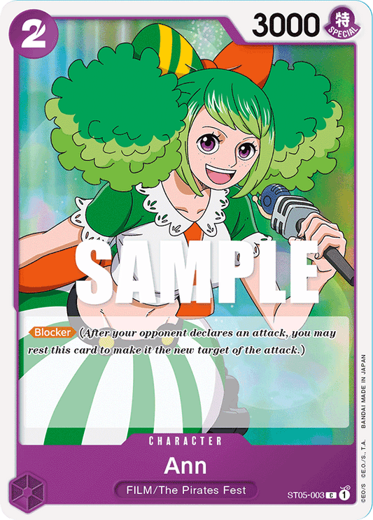 Ann [ST05-003] Starter Deck 05 - One Piece Film Edition