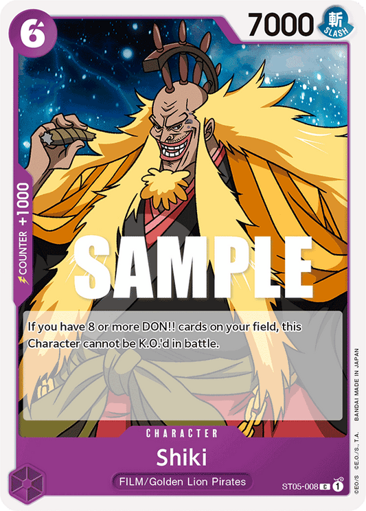 Shiki [ST05-008] Starter Deck 05 - One Piece Film Edition