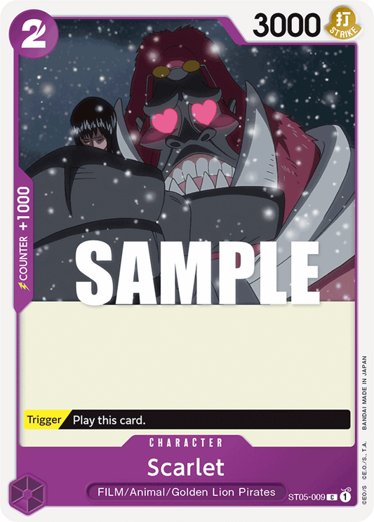 Scarlet [ST05-009] Starter Deck 05 - One Piece Film Edition