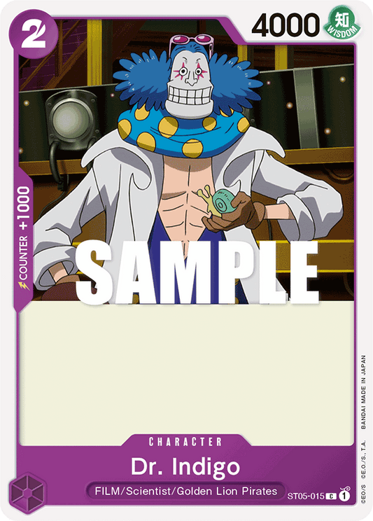 Dr. Indigo [ST05-015] Starter Deck 05 - One Piece Film Edition