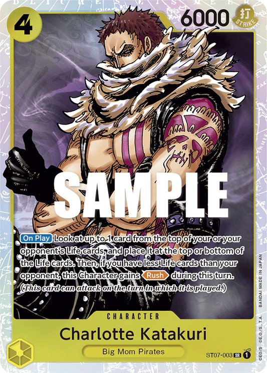 Charlotte Katakuri [ST07-003] Starter Deck 07 - Big Mom Pirates