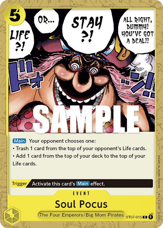 Soul Pocus [ST07-015] Starter Deck 07 - Big Mom Pirates