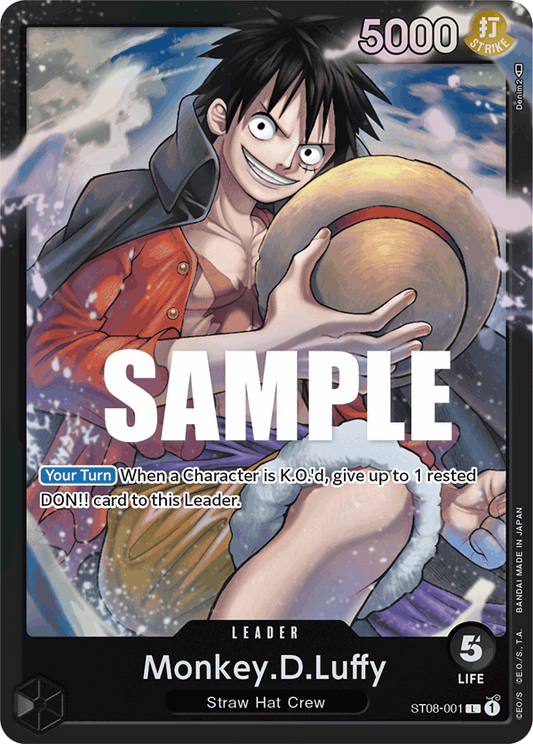 Monkey.D.Luffy [ST08-001] Starter Deck 08 - Monkey D. Luffy