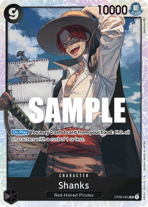 Shanks [ST08-005] Starter Deck 08 - Monkey D. Luffy