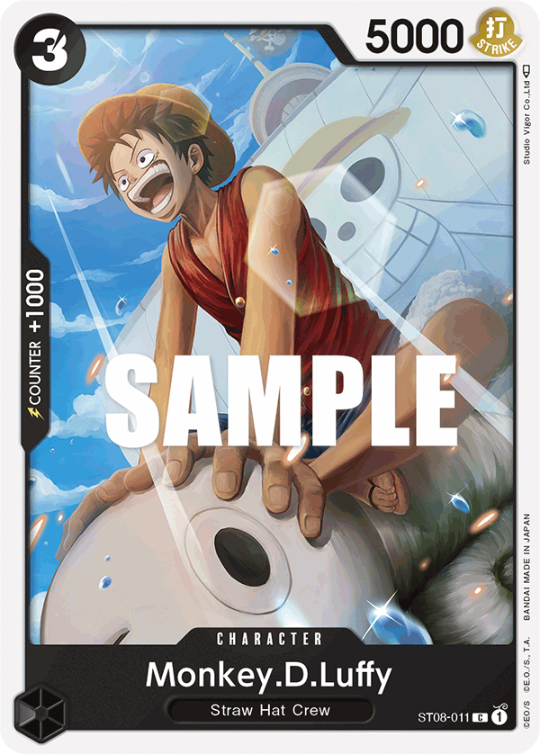 Monkey.D.Luffy [ST08-011] Starter Deck 08 - Monkey D. Luffy