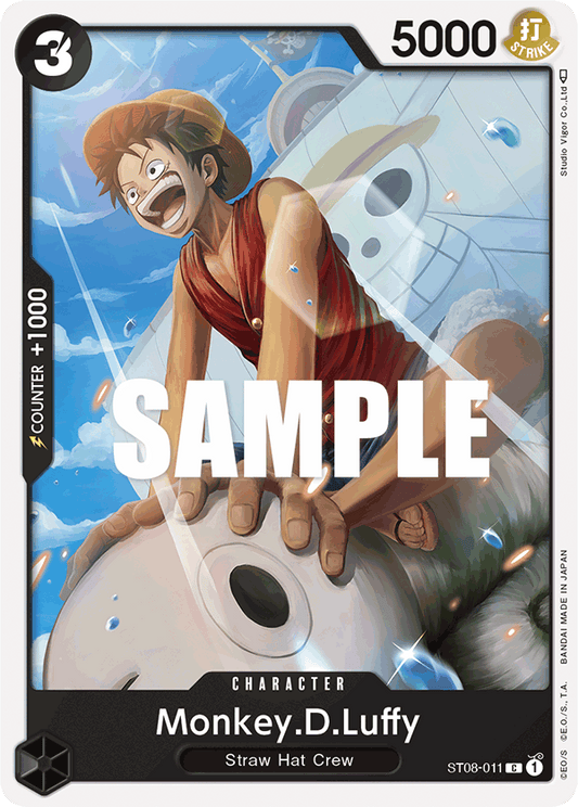 Monkey.D.Luffy [ST08-011] Starter Deck 08 - Monkey D. Luffy