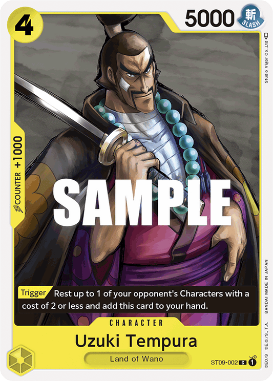 Uzuki Tempura [ST09-002] Starter Deck 09 - Yamato