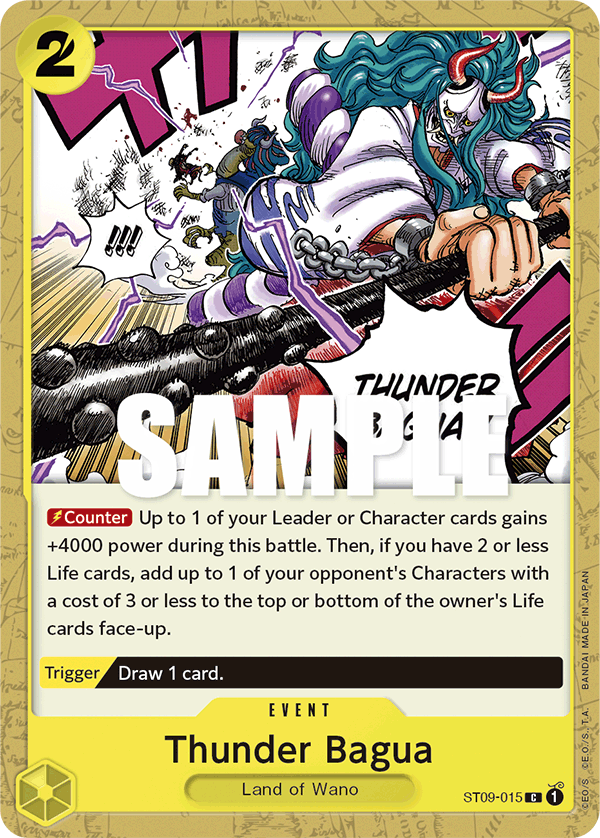 Thunder Bagua [ST09-015] Starter Deck 09 - Yamato