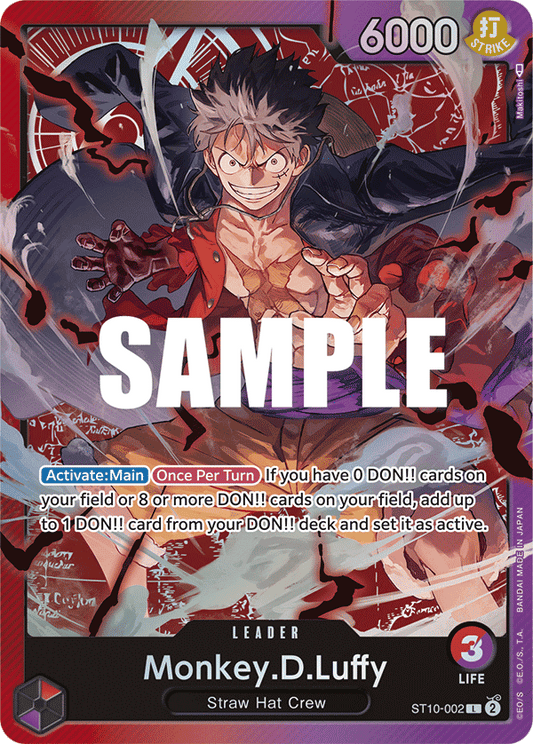 Monkey.D.Luffy [ST10-002] Ultra Deck ST10 - The Three Captains
