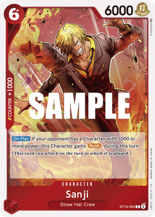 Sanji [ST10-004] Ultra Deck ST10 - The Three Captains