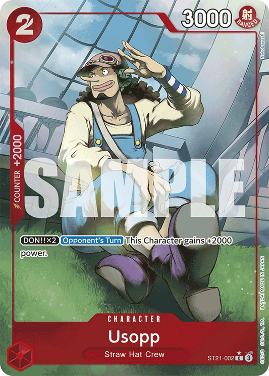 Usopp (Parallel Alternate Art) [ST21-002] Starter Deck EX ST21 - Gear 5