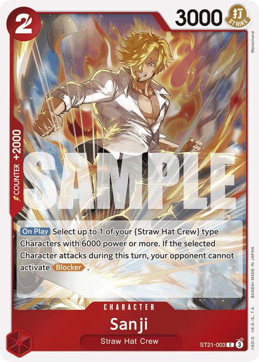 Sanji [ST21-003] Starter Deck EX ST21 - Gear 5