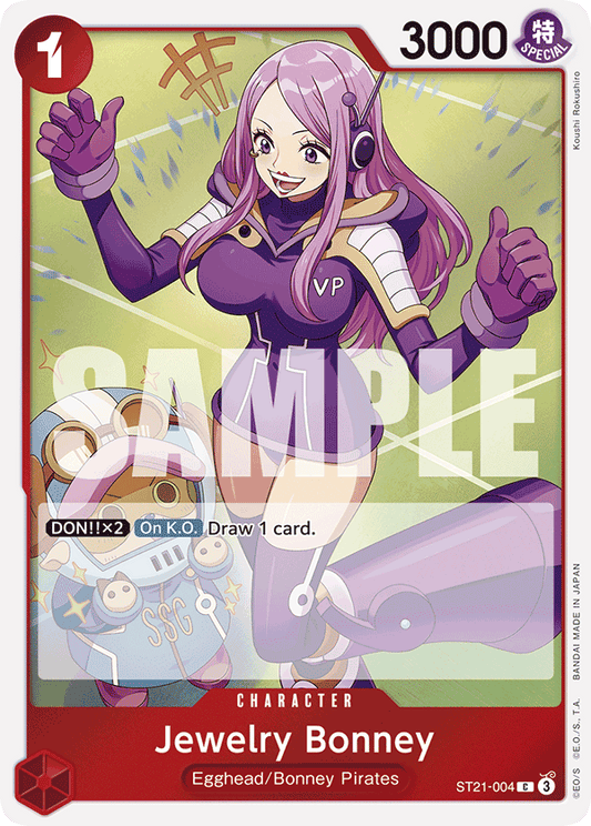 Jewelry Bonney [ST21-004] Starter Deck EX ST21 - Gear 5