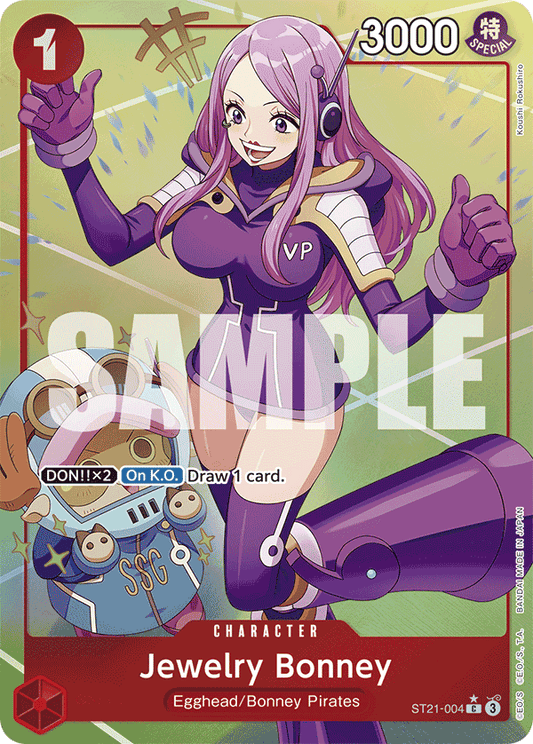 Jewelry Bonney (Parallel Alternate Art) [ST21-004] Starter Deck EX ST21 - Gear 5
