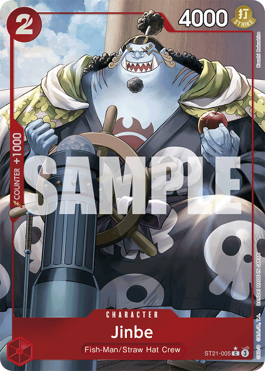 Jinbe (Parallel Alternate Art) [ST21-005] Starter Deck EX ST21 - Gear 5