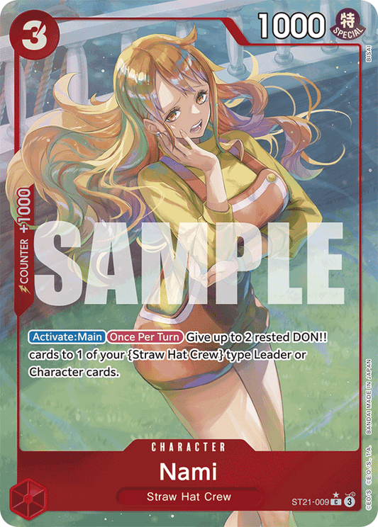 Nami (Parallel Alternate Art) [ST21-009] Starter Deck EX ST21 - Gear 5