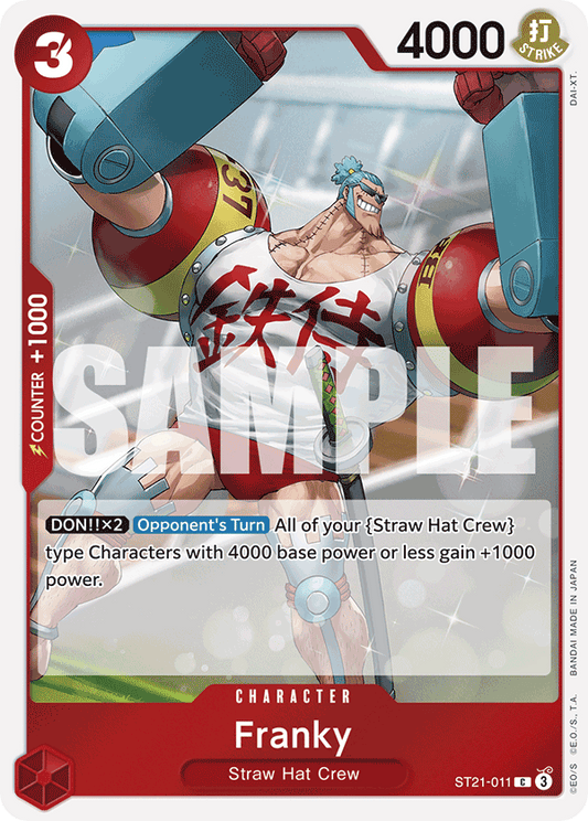 Franky [ST21-011] Starter Deck EX ST21 - Gear 5