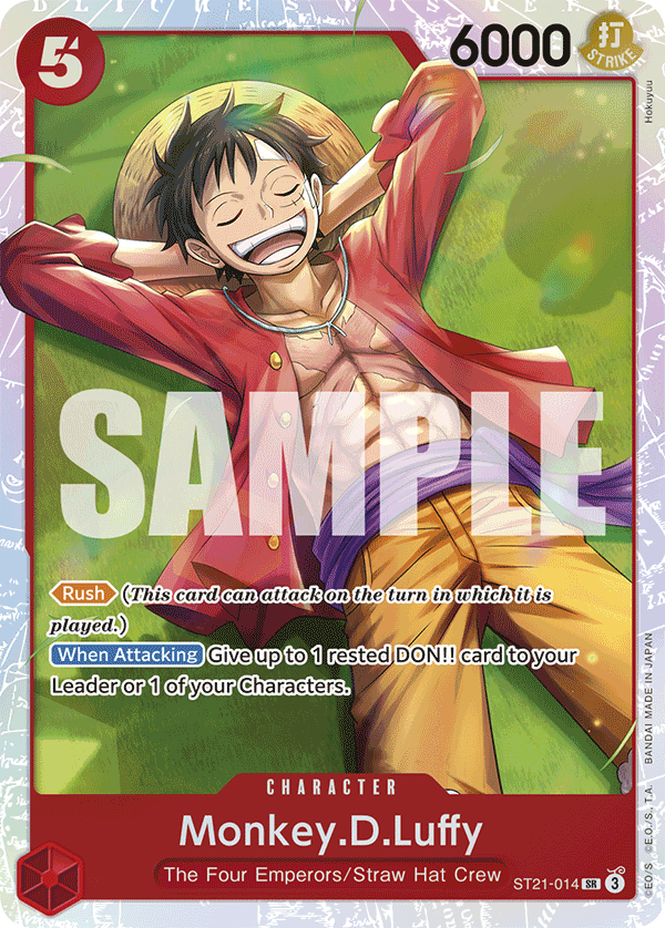 Monkey.D.Luffy [ST21-014] Starter Deck EX ST21 - Gear 5