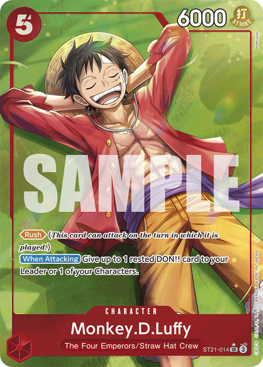 Monkey.D.Luffy (Parallel Alternate Art) [ST21-014] Starter Deck EX ST21 - Gear 5