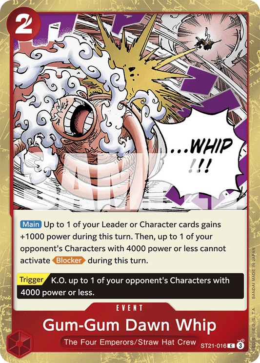 Gum-Gum Dawn Whip [ST21-016] Starter Deck EX ST21 - Gear 5