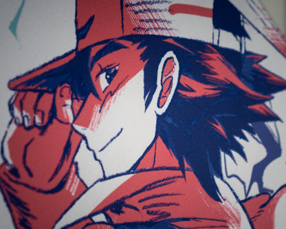 Sparking Red (14"x24")