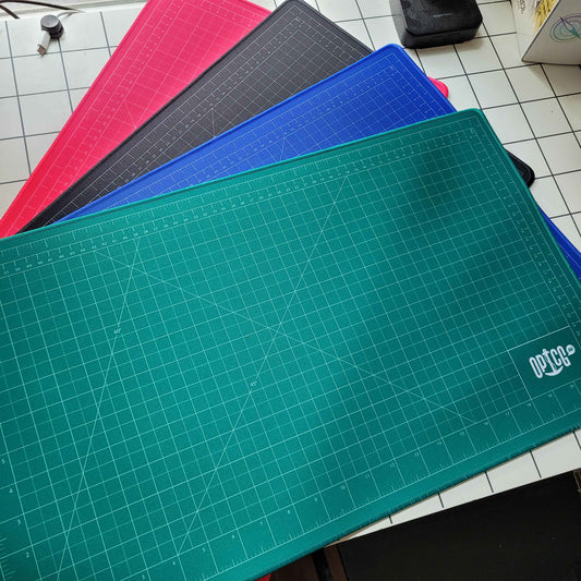 Definitely not a real cutting mat (14"x24")