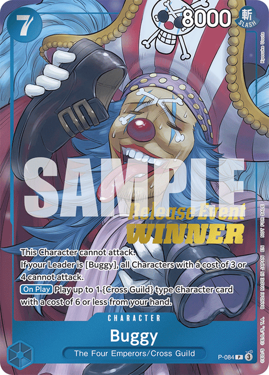 Buggy [P-084] OP10 Royal Blood - Pre-release Promo Winner