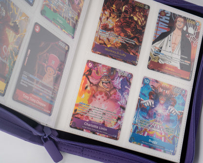 Engraved Pattern OPTCG 4-Pocket Binder