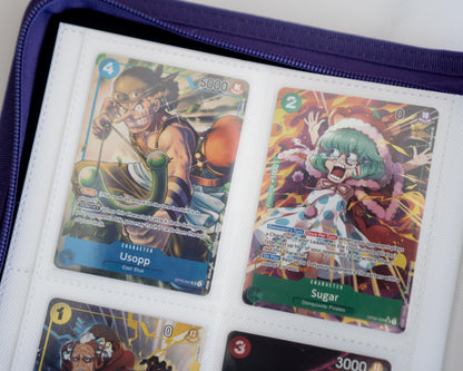 Engraved Pattern OPTCG 4-Pocket Binder