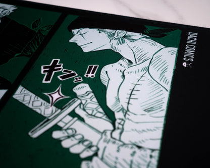 Manga Three-Sword Style (14"x24")