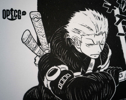 Manga Three-Sword Style (14"x24")