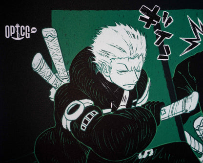 Manga Three-Sword Style (14"x24")